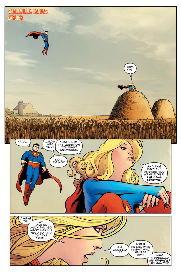 In the new Supergirl comics, Kara has FEELINGS.